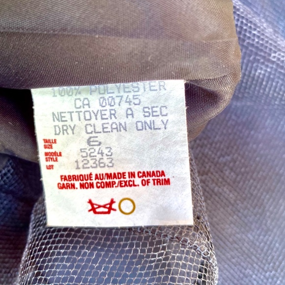 EUC JS Collections Black Formal Full-length Skirt Size 6 - Picture 5 of 12